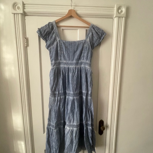 Corn blue super flattering dress - Picture 1 of 9